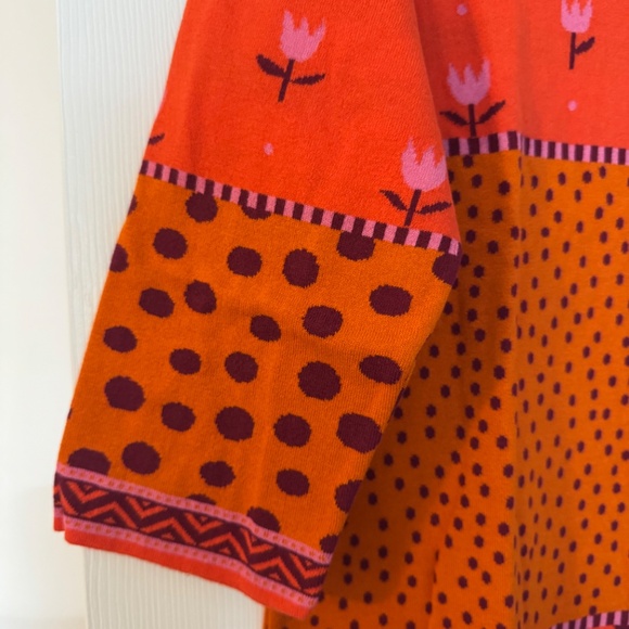 NWT Gudrun Sjöden Knitted Tunic Marisol – Bold Fall Colors 🍂✨ - Picture 2 of 7
